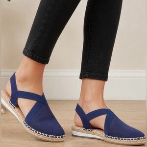 Lucky Brand Rifka Espadrille Sandals Like New